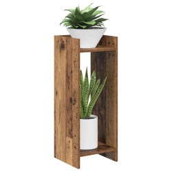 Support de Plante 2 pc Bois ancien 30 x 30 x 80 cm 642379642379