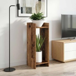 Support de Plante 2 pc Bois ancien 30 x 30 x 80 cm 642379642379