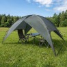 Tente de camping avec un abri imperméable Dôme Vert armée 642380642380