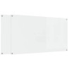 Crédence de cuisine 2 pcs Transparent 110 x 60 cm verre trempé 642381642381