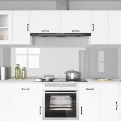 Crédence de cuisine 2 pcs Transparent 110 x 60 cm verre trempé 642381642381