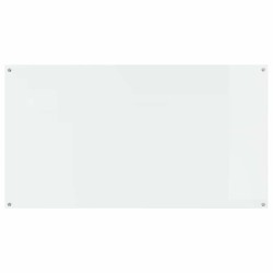 Crédence de cuisine 2 pcs Transparent 110 x 60 cm verre trempé 642381642381
