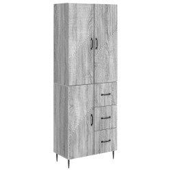 Ensemble de Meubles 2 pcs Sonoma gris 66 x 34,5 x 89,5 cm 642382642382