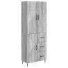 Ensemble de Meubles 2 pcs Sonoma gris 66 x 34,5 x 89,5 cm 642382642382