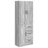 Ensemble de Meubles 2 pcs Sonoma gris Bois d'ingénierie 642385642385