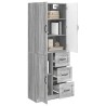 Ensemble de Meubles 2 pcs Sonoma gris Bois d'ingénierie 642385642385