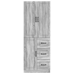 Ensemble de Meubles 2 pcs Sonoma gris Bois d'ingénierie 642385642385