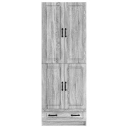 Ensemble de Meubles 2 pcs Sonoma gris Bois d'ingénierie 642387642387