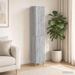 Ensemble de Meubles 2 pcs Sonoma gris Bois d'ingénierie 642388642388