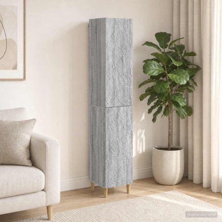 Ensemble de Meubles 2 pcs Sonoma gris Bois d'ingénierie 642388642388