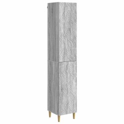 Ensemble de Meubles 2 pcs Sonoma gris Bois d'ingénierie 642388642388