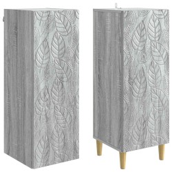 Ensemble de Meubles 2 pcs Sonoma gris Bois d'ingénierie 642388642388