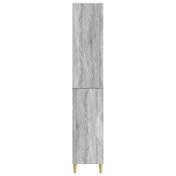 Ensemble de Meubles 2 pcs Sonoma gris Bois d'ingénierie 642388642388