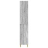 Ensemble de Meubles 2 pcs Sonoma gris Bois d'ingénierie 642388642388