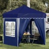 Tente de fête pop-up 195 x 195 x 245 cm Bleu Tissu Oxford 642394642394