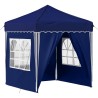 Tente de fête pop-up 195 x 195 x 245 cm Bleu Tissu Oxford 642394642394