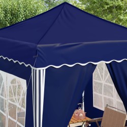 Tente de fête pop-up 195 x 195 x 245 cm Bleu Tissu Oxford 642394642394