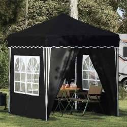 Tente de fête pop-up 195 x 195 x 245 cm Anthracite Tissu Oxford 642395642395