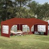 Tente de fête pop-up 575 x 288 x 245 cm Terre cuite 642397642397