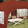 Tente de fête pop-up 575 x 288 x 245 cm Terre cuite 642397642397