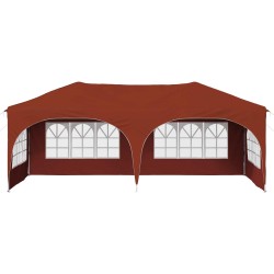 Tente de fête pop-up 575 x 288 x 245 cm Terre cuite 642397642397