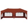 Tente de fête pop-up 575 x 288 x 245 cm Terre cuite 642397642397