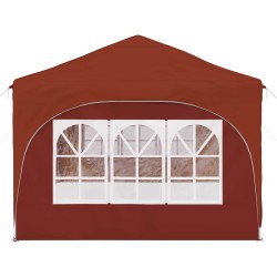 Tente de fête pop-up 575 x 288 x 245 cm Terre cuite 642397642397