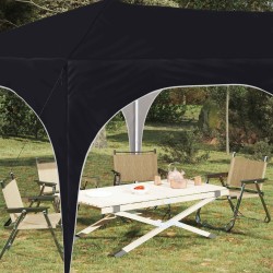 Tente de fête pop-up 575 x 288 x 245 cm Anthracite Tissu Oxford 642404642404