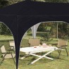 Tente de fête pop-up 575 x 288 x 245 cm Anthracite Tissu Oxford 642404642404
