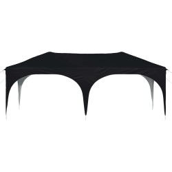 Tente de fête pop-up 575 x 288 x 245 cm Anthracite Tissu Oxford 642404642404