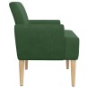 Canapé love seat avec capitonnage en boutons Vert Jungle 642424642424