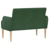 Canapé love seat avec capitonnage en boutons Vert Jungle 642424642424