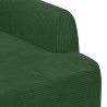 Canapé love seat avec capitonnage en boutons Vert Jungle 642424642424