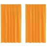 Rideaux en voile à œillets 2 pcs orange 642425642425