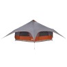 Tente familiale Gris et orange 18-Personnes 642428642428