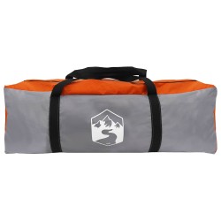 Tente familiale Gris et orange 18-Personnes 642428642428
