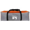Tente familiale Gris et orange 18-Personnes 642428642428