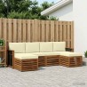 Ensembles de canapés Bois d'Acacia Massif 642433642433