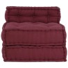 Canapé modulaire marron 70x70x54 tissu 642436642436