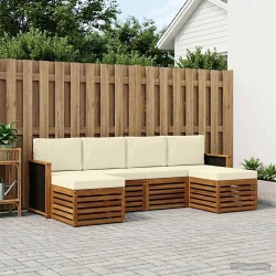 Ensembles de canapés Bois d'Acacia Massif 642437642437