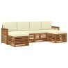 Ensembles de canapés Bois d'Acacia Massif 642454642454