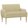 Canapé love seat avec capitonnage en boutons Gris Vert Clair 642465642465