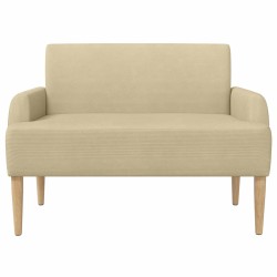 Canapé love seat avec capitonnage en boutons Gris Vert Clair 642465642465