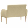 Canapé love seat avec capitonnage en boutons Gris Vert Clair 642465642465