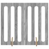 Clôture pliable pour animaux 2 pcs Gris Sonoma 642467642467