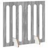Clôture pliable pour animaux 2 pcs Gris Sonoma 642467642467