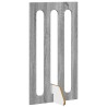 Clôture pliable pour animaux 2 pcs Gris Sonoma 642467642467