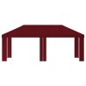 Housse de Gazebo 6 x 3 m Bordeaux Polyester 190 gsm 642470642470