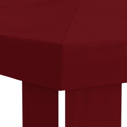 Housse de Gazebo 6 x 3 m Bordeaux Polyester 190 gsm 642470642470