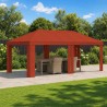 Housse de Gazebo 6 x 3 m Terre cuite Polyester 190 gsm 642471642471